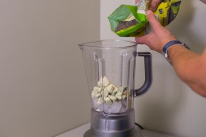 Add chia seed into juicer